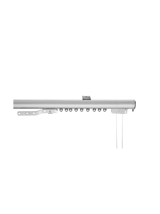 Σιδηρόδρομος Οβάλ Μονός 250cm Grace Nikel 670303 250cm