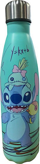 Детска Бутилка За Вода Термос Lilo & Stitch Зелен 500ml