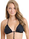 Bikini Triangle With Padding Black