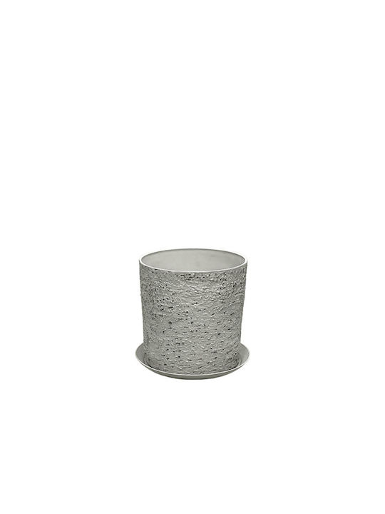 Marhome Κασπώ Πέτρινο Γκρι 28x28x28εκ.