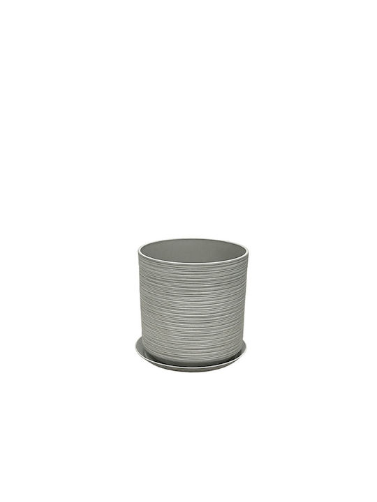 Marhome Übertopf Stein Gray 28x28x28εκ.