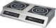 Karni Electric Cooktop Inductive 7kW 75x43x14.5cm