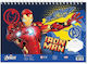 Iron Man Zeichenblock 40 Blatt 2 Designs