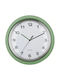 Karlsson Wall Clock Modern Retro Green – Metal Clock Ø34cm Retro Design
