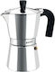 Espressokocher Monix Vitro 3 Tassen Inox Silber