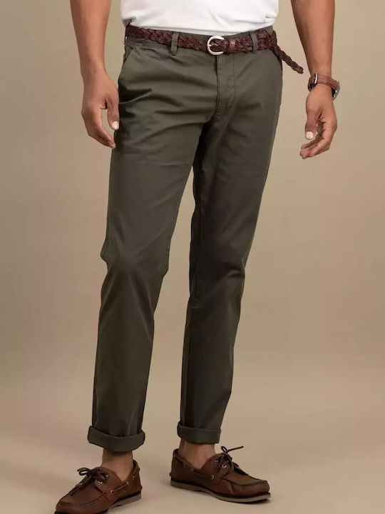 Fynch Hatton Παντελόνι Chino Ελαστικό σε Loose ...