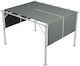 Outsunny Κάλυμμα για Κιόσκι Γκρι 3x3m