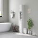 HomCom Coloană pentru baie pardoseală M20xB20xY178cm Alb