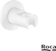 Fester Duschhalter Weiß Matt Roca A5b1350b00
