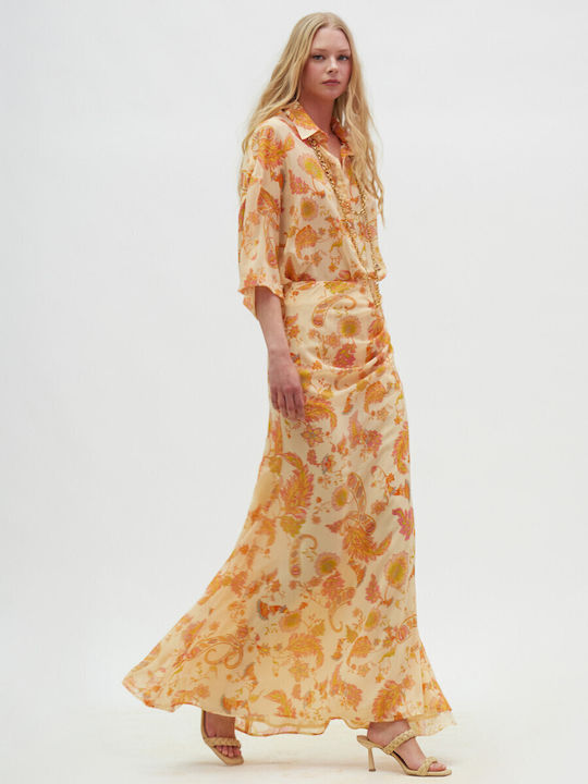 Hemithea Maxi Skirt Banana Yellow