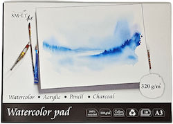 Скицник за акварел Smlt Art A3 320gsm 10 листа