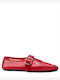 Damen Ballerinas in Rot Farbe