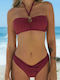 Set Bikini Μπορντό