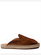 Men's Suede Casual Shoes Tabac Brown