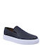 Leder Herren Freizeitschuhe Blau