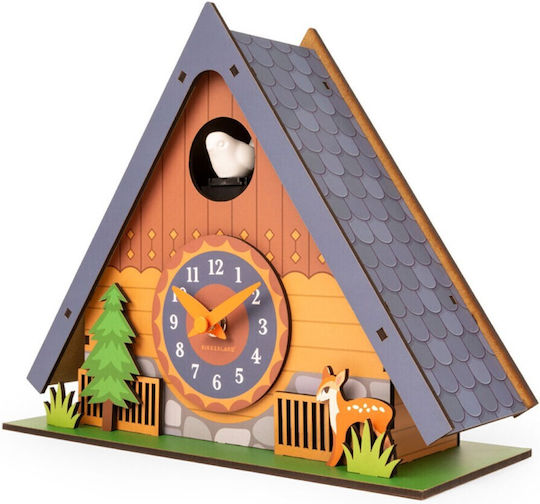 Kikkerland Cuckoo Clock 22 Cm X 18.25 Cm X 9 Cm Gadgets