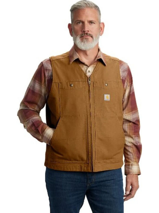 Montana Sleeveless Jacket Camel