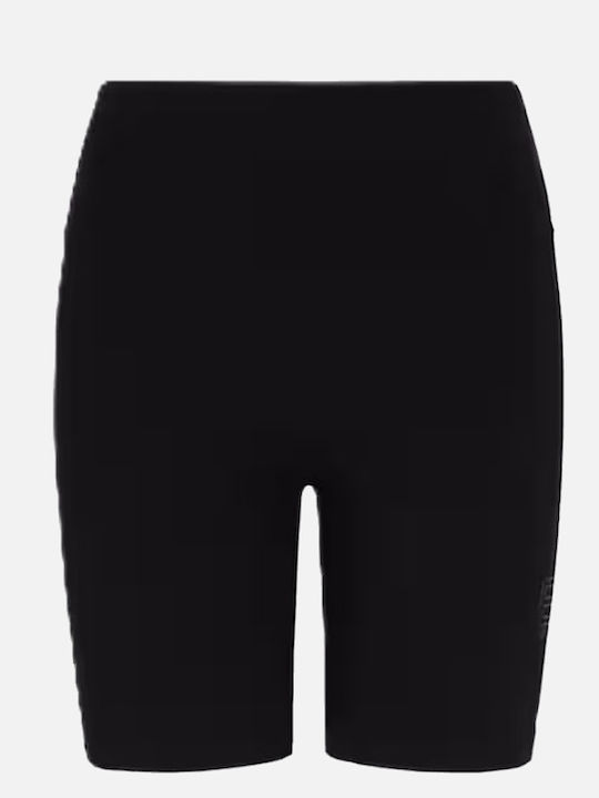 Formare Colanti de femei Colanti-scurti Talie inalta Black