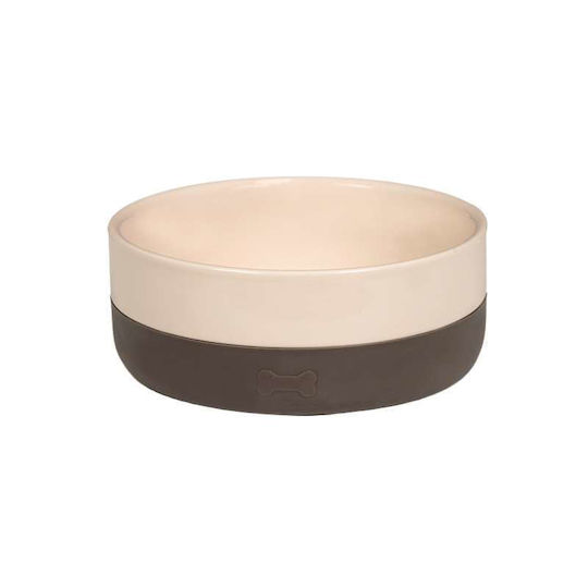 Glee Ceramic Food and Water Bowl for Dog and Cat 400ml 13.4cm