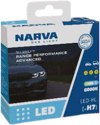 Narva Range Performance Lamps H7 LED Cold White 2pcs