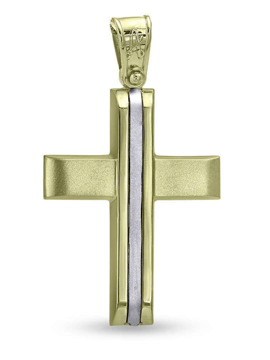 CHrysolithos Men's Gold Cross 14K