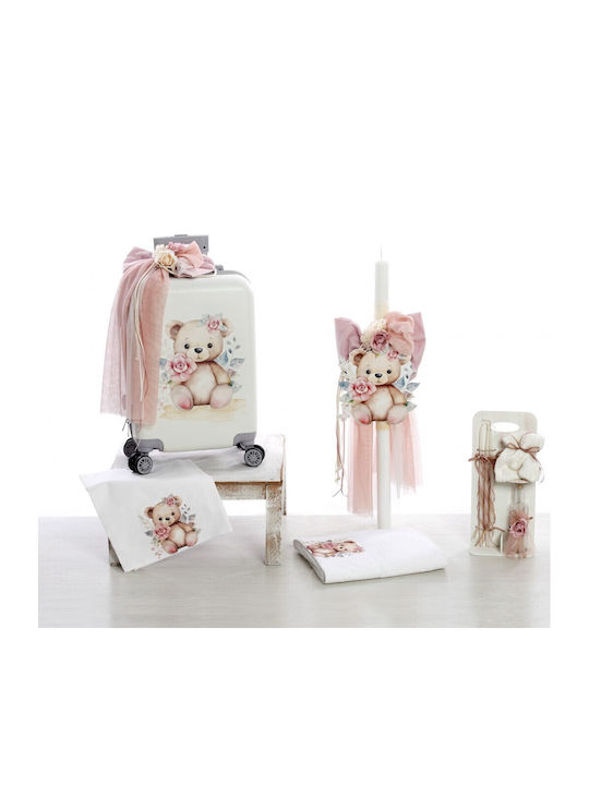 Bellissimo Taufset mit Blumen Thema