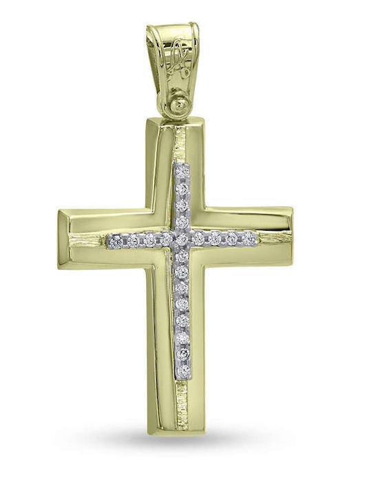 CHrysolithos Women's Gold Cross 14K