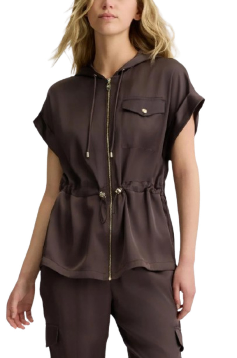 ベスト・ジレ LIU JO Women Vests TA5236TS964 91016 Brown LIU JO VEST (LIU JO/ベスト・ジレ) TA5236TS96491016【BUYMA】
