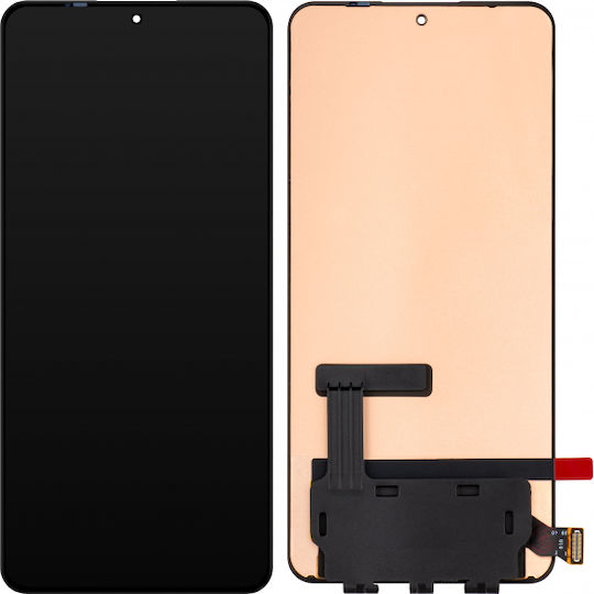 MP Screen with Touch Mechanism and Frame for Xiaomi 13T, Xiaomi 13T Pro (Black)
