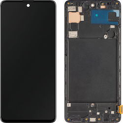 MP Οθόνη για Samsung Galaxy A71 A715 (Μαύρο)