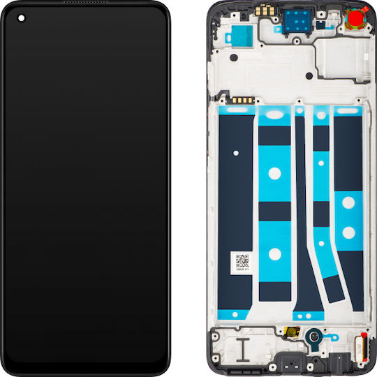 Oppo Οθόνη με Μηχανισμό Αφής για Oppo A78 4G (Μαύρο)