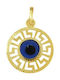 Tasoulis Jewellery Collection Charm Ματάκι από Χρυσό 9Κ