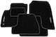 Me Premium Set of Front and Rear Mats 4pcs for Ford Focus 2010-2018 Black