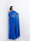 Summer Maxi Dress for Wedding Christening Blue