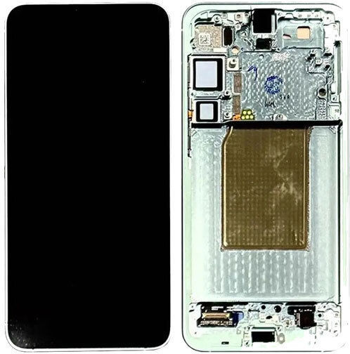 Samsung Screen with Touch Mechanism and Frame for Samsung Galaxy S25 Plus 5G S936 (Green)