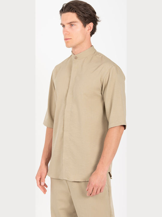 Vittorio Artist Μακρυμάνικo Overshirt Olive