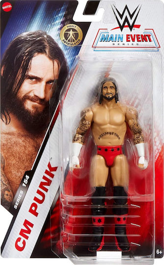 Action-Figur Wwe Main Event Series Action Figure CM Punk 15cm.