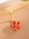Amalfi Accessories Bauchnabel Piercing Rote