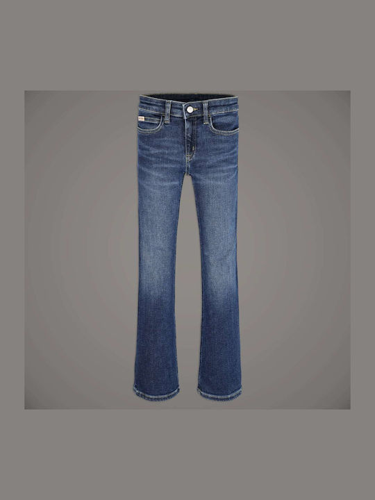 Παιδικό Παντελόνι Τζιν Dark Blue Mr Flare