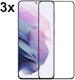 Techwave 5D 0.3mm Full Glue Full Face Tempered Glass 3τμχ Μαύρο (Galaxy A56)