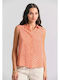 Women's Long Sleeve Shirt Orange