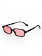 AV Sunglasses Logan Unisex Sunglasses with Pink Plastic Frame and Pink Lens 125-pink
