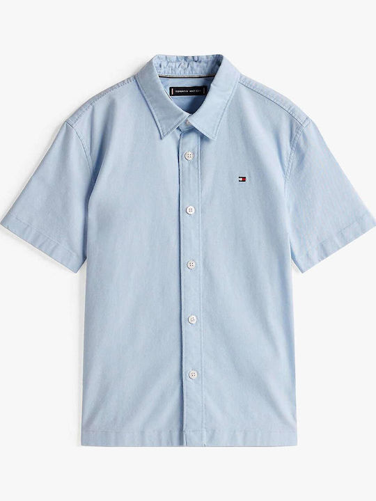 Tommy Hilfiger Παιδικό Πουκάμισο Κοντομάνικο Γα...
