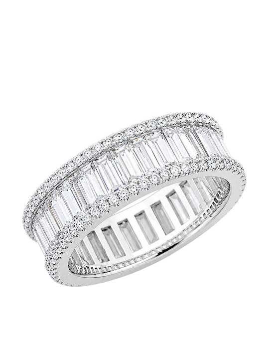 Breeze Damen Ring mit Zirkonia aus Silber