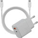 Bazic Charger GaN with USB-A Port and USB-C Por...