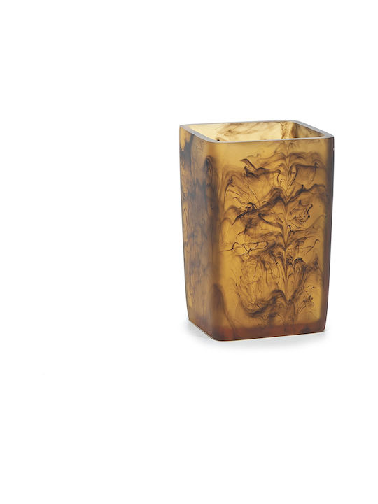 ArteLibre Glass Coffee/Freddo made of Glass in Brown Color