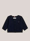 Kids Cardigan Knitted Dark Blue Essential