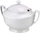 WM Collection Suppenterrine aus Porzellan Weiß 3500ml 1pcs