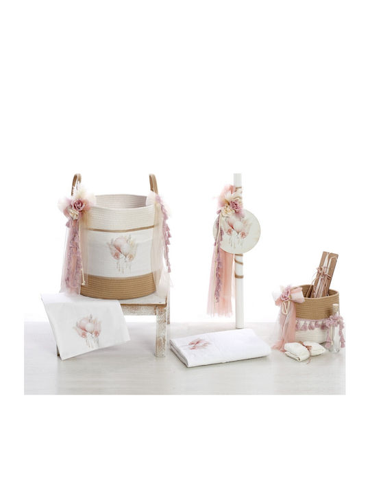 Bellissimo Baptism Set with Flowers Theme SKV-2535