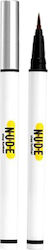 Nude Waterproof and Long Stay Pen Eye Liner Shade 2 Brown